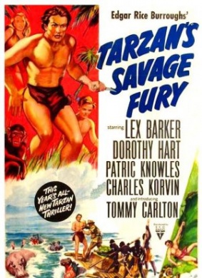 泰山的愤怒Tarzan's Savage Fury 封面